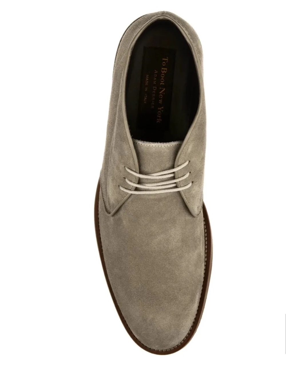To Boot New York Monaco Taupe Suede Desert Boot Men Size 12 Preowned